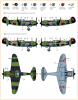 Clear Prop! CP72015 La-5 late version ADVANCED KIT 1/72